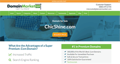 Desktop Screenshot of chicshine.com